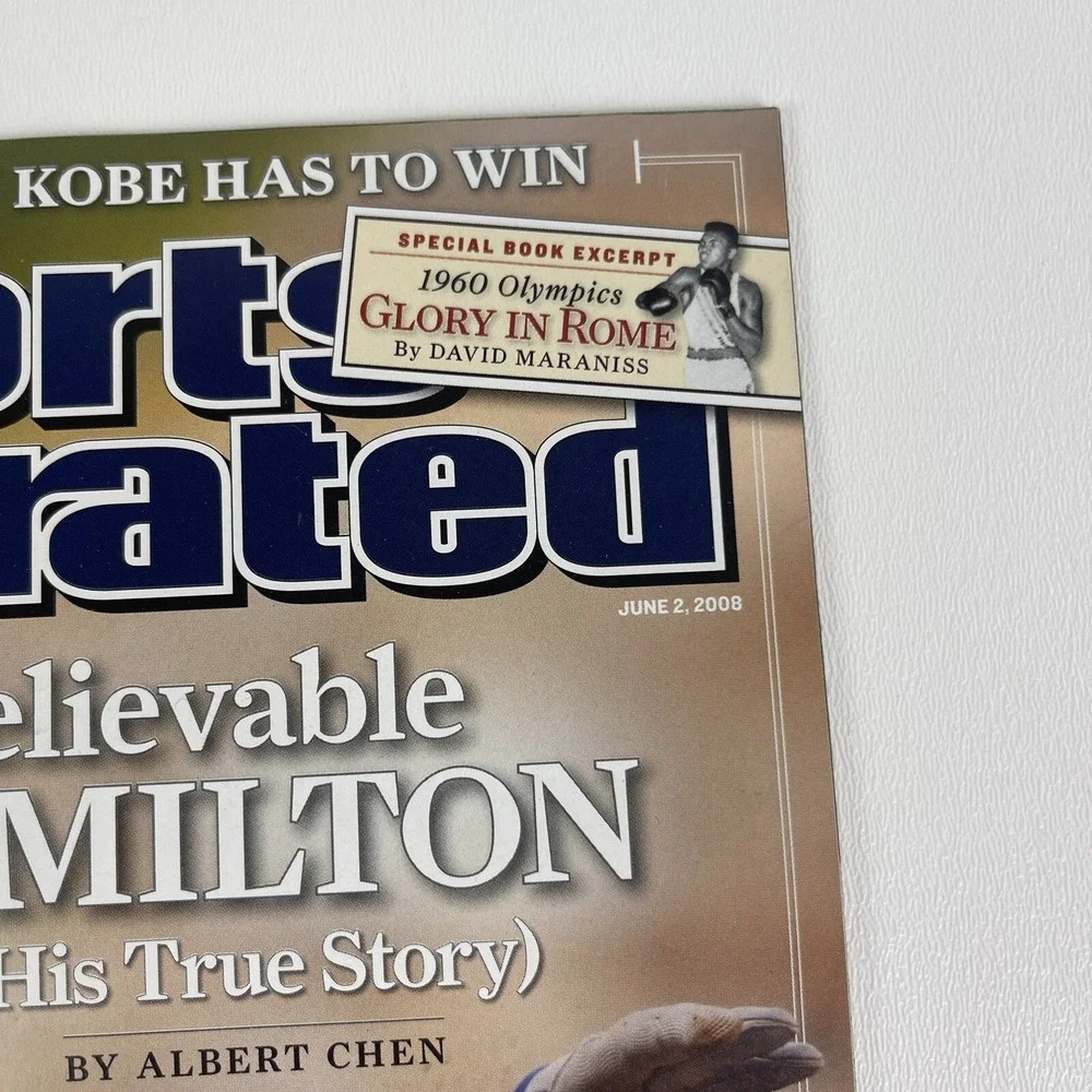 Sports Illustrated June 2 2008 Josh Hamilton Kobe Bryant Stanley Cup